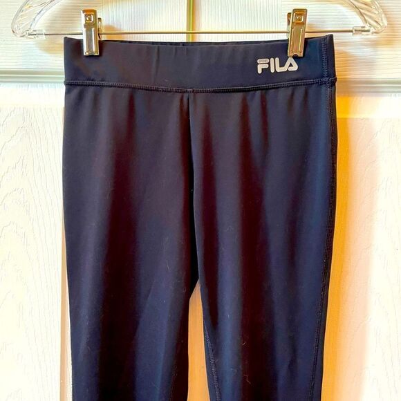 FILA SPORT BLACK PANT SIZE MEDIUM - Picture 1 of 6